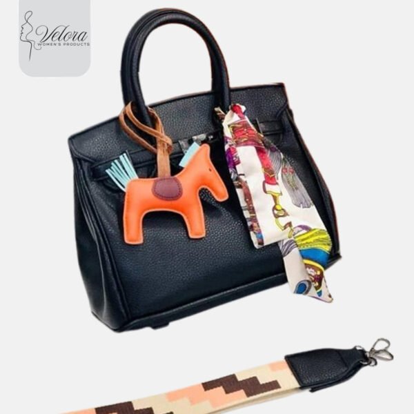 Luxurious Hermès | Black handbag - Image 2