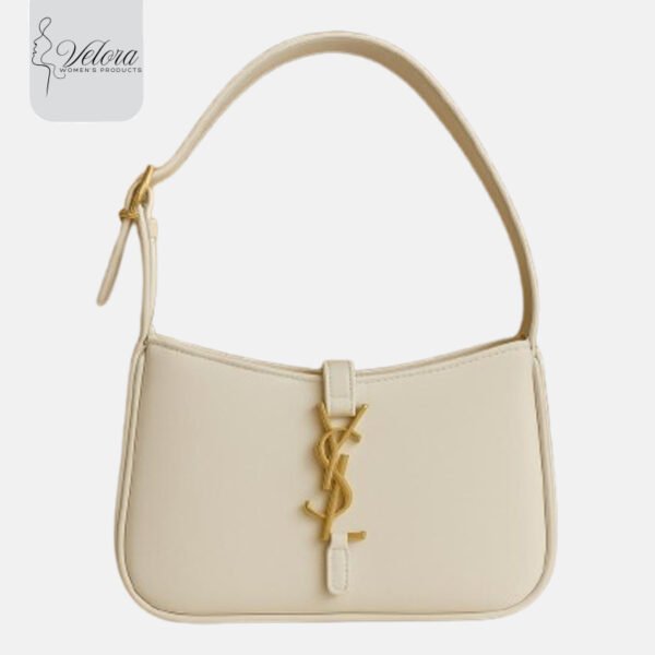 Stylish black-colored |YSL handbag - Image 6