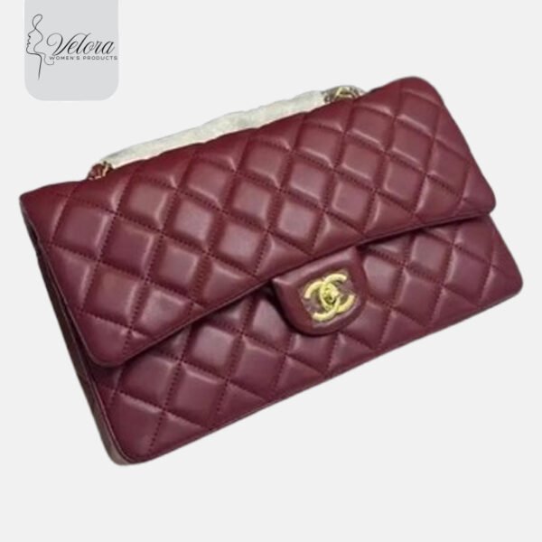 Channel | Burgandy Handbag